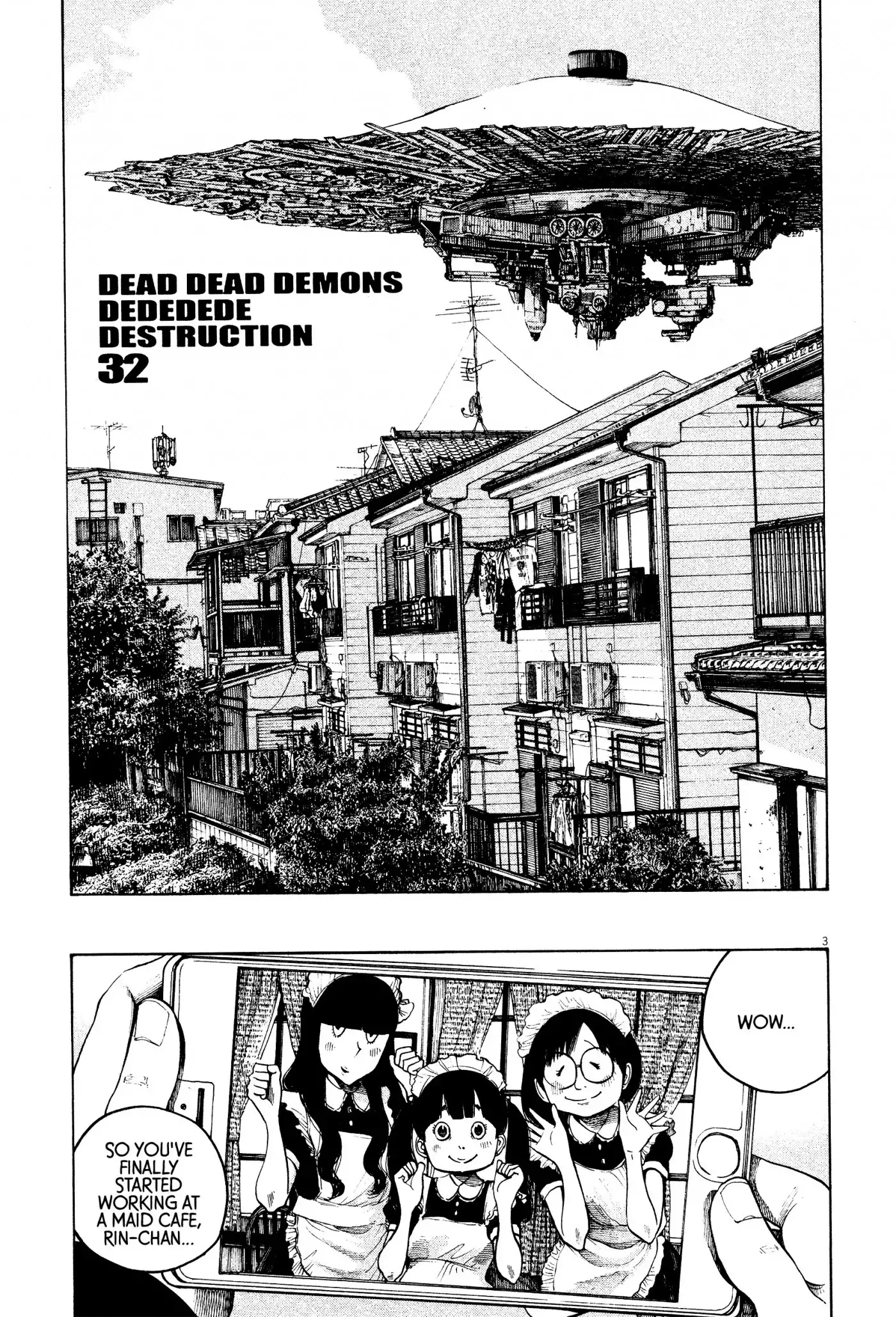 Dead Dead Demon's Dededededestruction Chapter 32 3